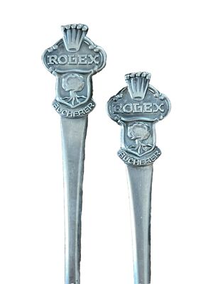 Vtg. Rolex Bucherer Of Switzerland CB 6.9 Souvenir Spoon