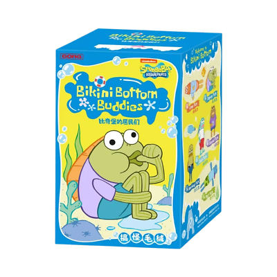 POP MART SpongeBob Bikini Bottom Buddies Plush Blind Box Set