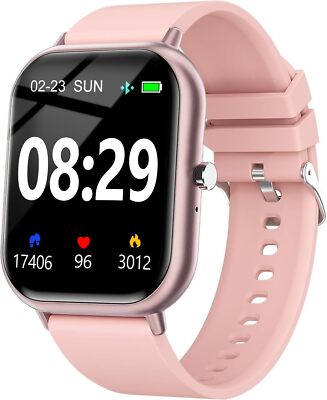 Smart Watch Men Women Waterproof Heart Rate Fitness for Google