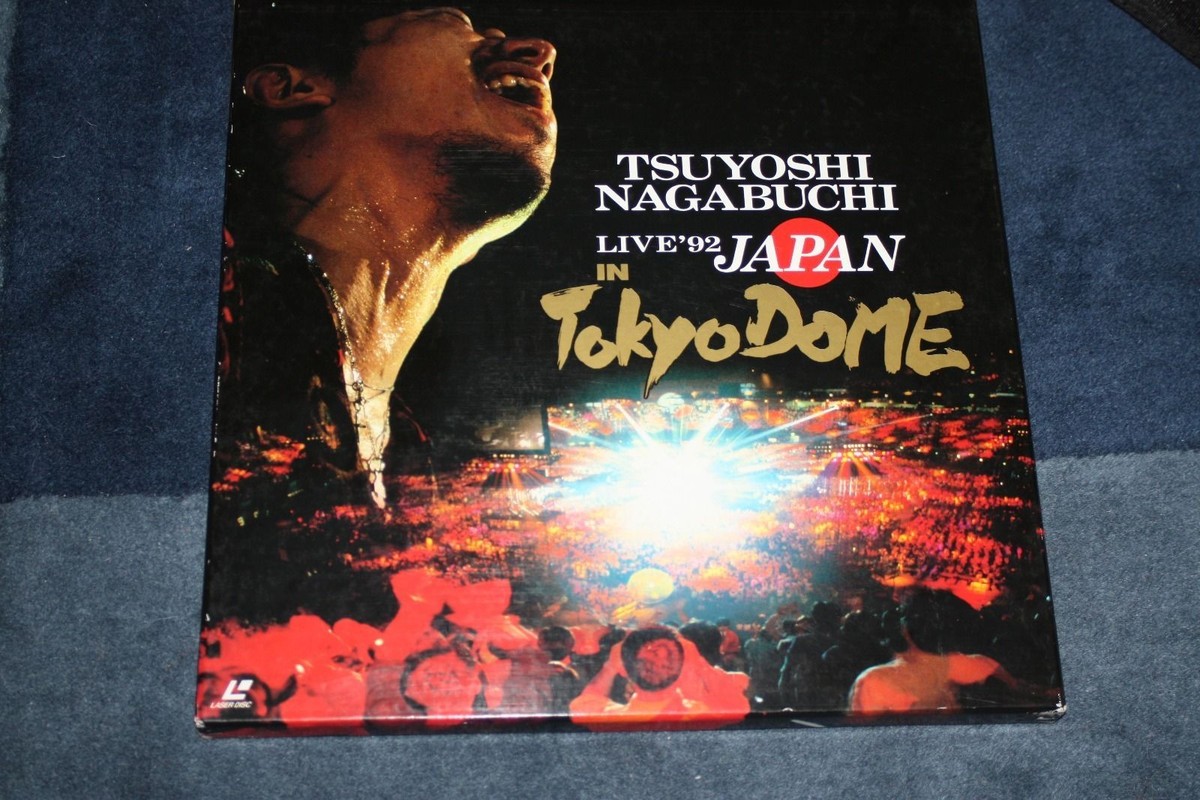 TSUYOSHI NAGABUCHI- LASER DISC, LIVE' 92 in JAPAN, 2 LD 3 SIDE