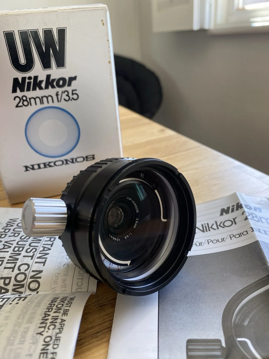 Nikon NIKKOR f/3.5 Camera Lenses 28mm Focal for sale | eBay