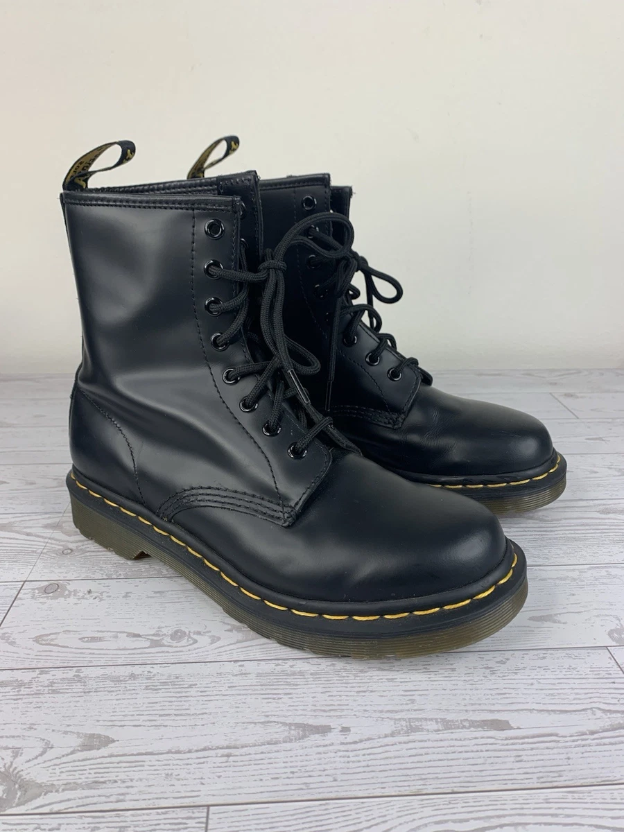 Dr.Martens 1460 Black Smooth Boots for Women for sale | eBay