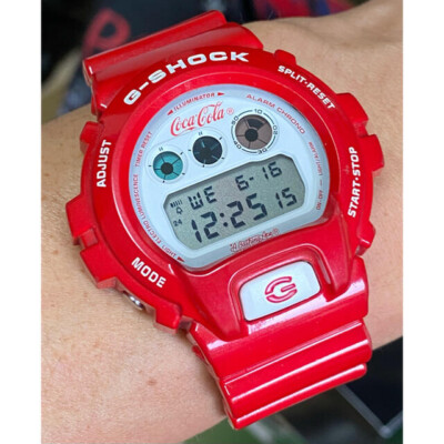 CASIO G-SHOCK A BATHING APE x COCA COLA collaboration DW-6900