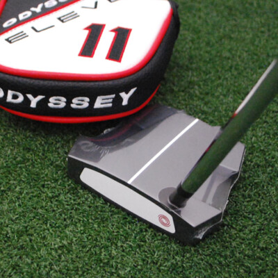 Odyssey Eleven Tour Lined S (Slant) Putter Pistol Grip Stroke Lab