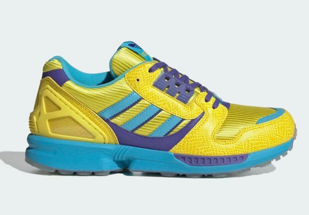 atmos × adidas Originals ZX8000 G-SNK10 URA Yellow Blue JQ2580 | eBay