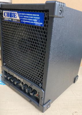 Roland CM-30 Portable Powered Cube Monitor Guitar for sale online