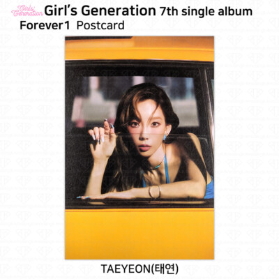 SNSD Girl's Generation 7th Single Album Forever1 Photocard
