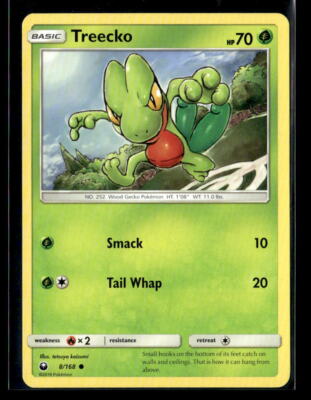 SM - Celestial Storm #8/168 Treecko (8) Pokemon | eBay