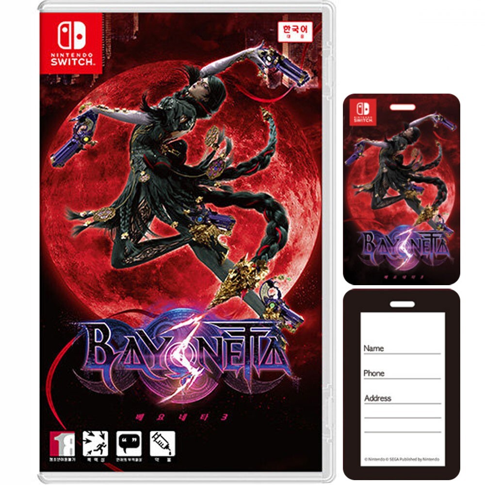 Bayonetta 3 & Name Tag [Korean English Japanese] Nintendo Switch