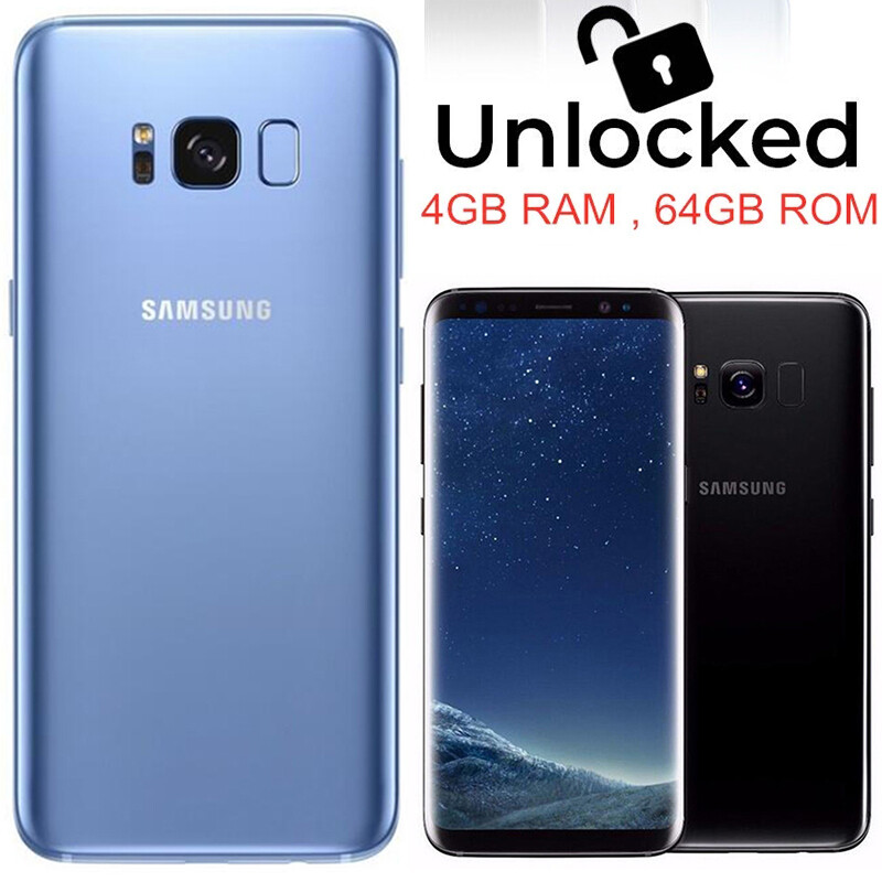 Original Samsung Galaxy S8+SM-G955FD G955F G955U Unlocked LTE 4G