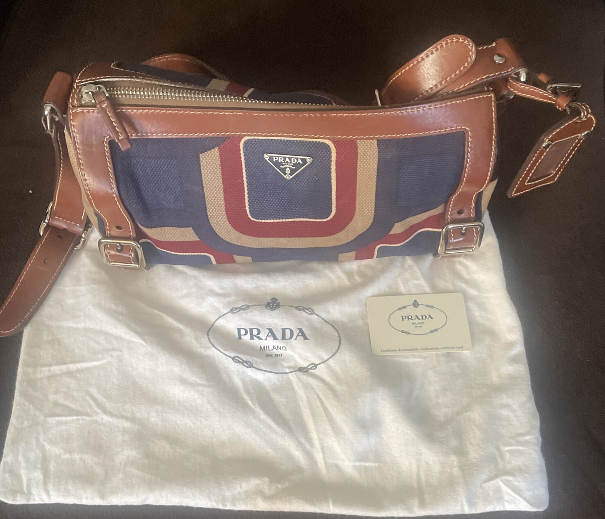 prada milano dal 1913 Hand Bag With 100 % Authenticity Certificate
