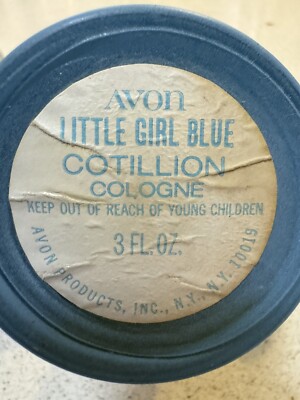 RARE Avon Little Girl Blue Unforgettable Cologne Vintage Perfume