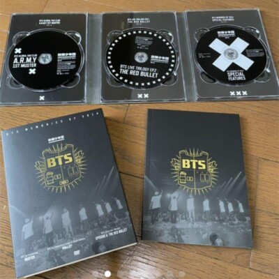 BTS Memories of 2014 3 DVD & PHOTO BOOK Set Tower Record Limited