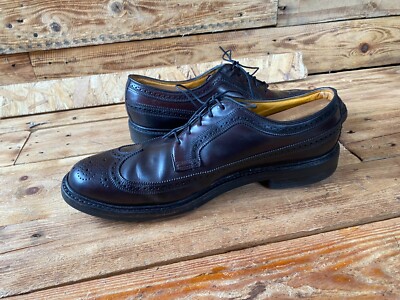 FLORSHEIM IMPERIAL 'Kenmoor' Brown Shell Cordovan Wingtip Dress