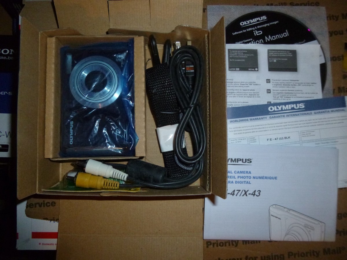 Olympus FE FE-47 14.0MP Digital Camera - Black for sale online | eBay