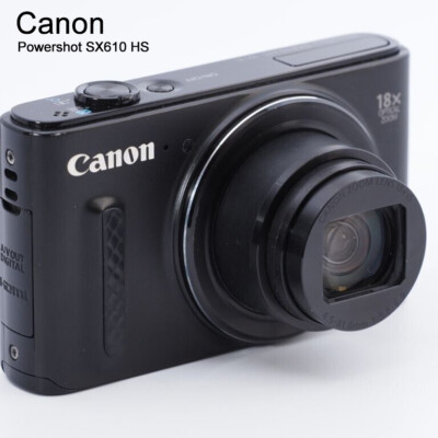 Canon Powershot SX610 HS built-in Flashing 18x Optical Zoom Wi-Fi