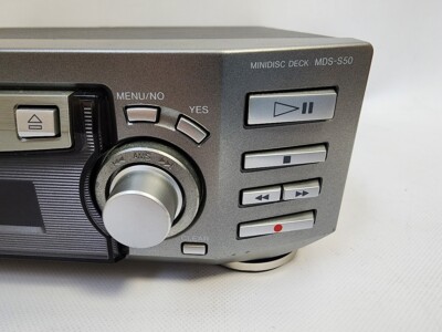 Sony MDS-S50 HiFi Stereo Minidisc Recorder Compact MD Deck | eBay