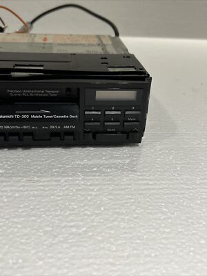 Nakamichi TD 300 Mobile Tuner Cassette Deck Untested | eBay