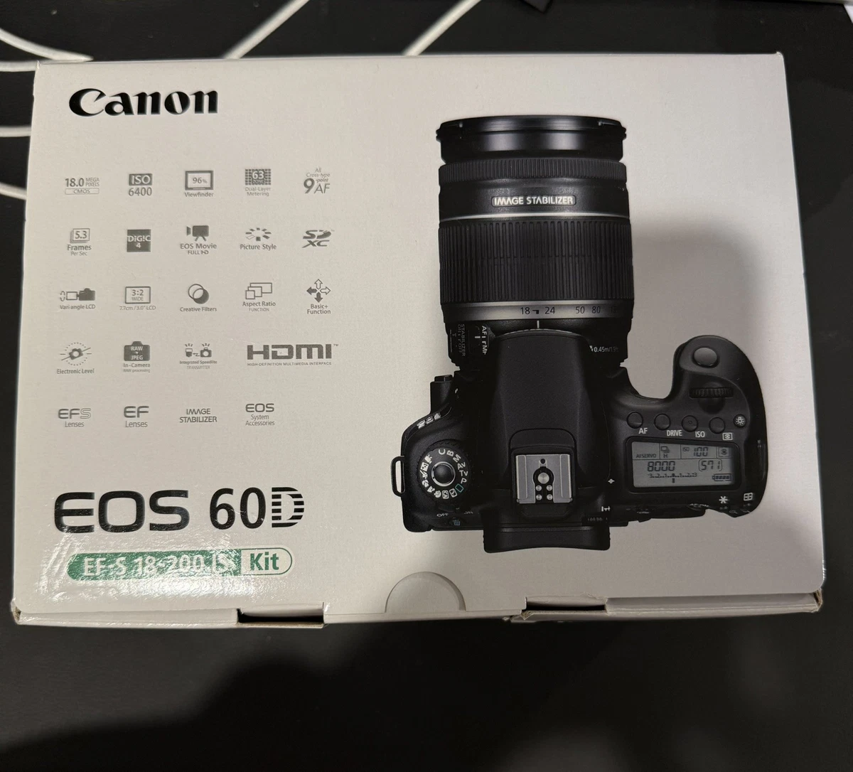 Canon 60d 18 200 for sale | eBay