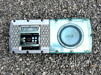 Pioneer TS-WX900A Powered Subwoofer Car Audio Japan Active Sub Box