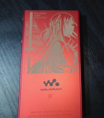SONY NW-A105 Walkman Digital Music Player Sword Art Online Asuna