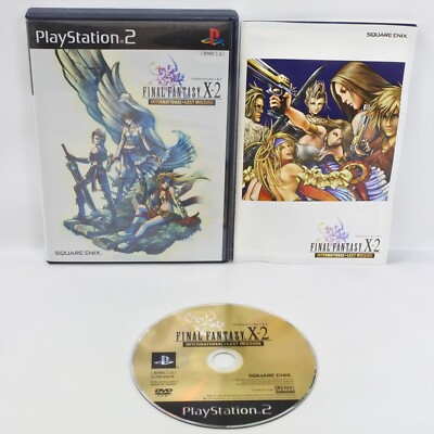 FINAL FANTASY X-2 INTERNATIONAL + LAST MISSION ff PS2 Playstation