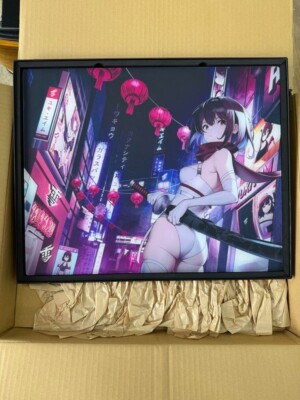 Yuki Aim Katana City Glass Mousepad Limited Large Size 500 × 400mm