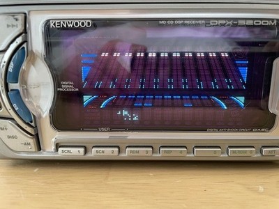 KENWOOD DPX-5200M 2DIN Car Audio CD MD MDLP Player Operation