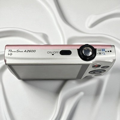 EXC+5] Canon PowerShot A2600 Pink Digital Camera 16.0MP 5x Optical