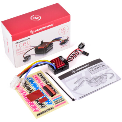 HobbyWing QuicRun 1060 60A Brushed ESC Speed Controller For 1:10