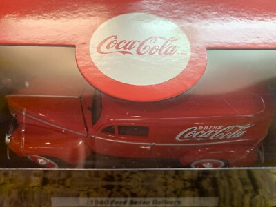 Coca Cola Ford 1940 Sedan Delivery 1:24 Diecast Collectible | eBay
