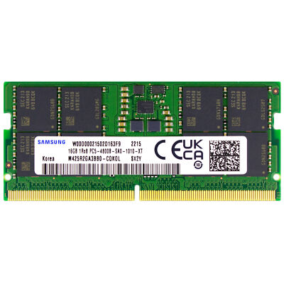 Samsung 16GB PC5-38400 DDR5 4800 MHz SODIMM Laptop Memory RAM
