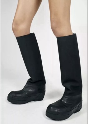 Celine Planet Rubber Boots sz 37 Pre-Fall 2018 Phoebe Philo RARE