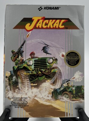 Jackal NES Box Game Dust Cover Tested (Nintendo Entertainment