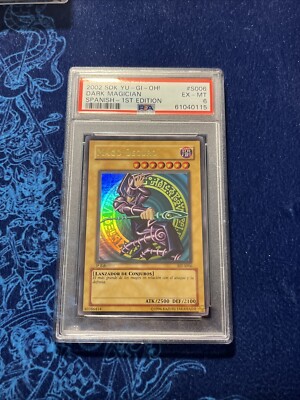 Yu-Gi-Oh! Dark Magician 1st Edition Ultra Rare BIY-S006 Spanish