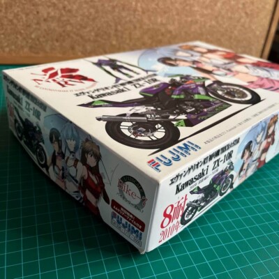 Fujimi 1/12 Evangelion Unit 01 TRICKSTAR Kawasaki ZX-10R Model Kit