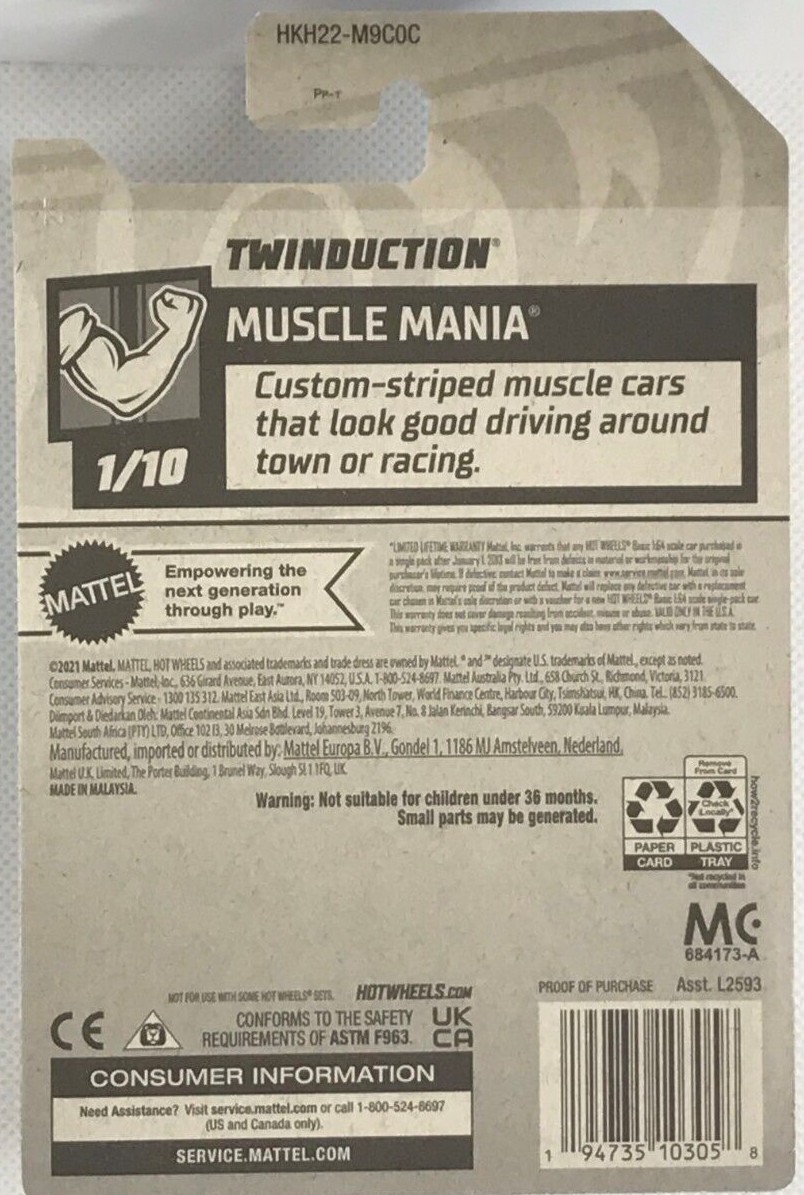 2023 Hot Wheels Muscle Mania Main Line Your Choice Combined