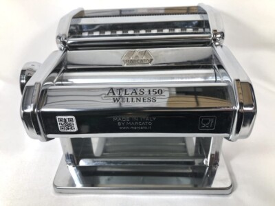 Marcato Atlas Wellness 150 DIY Pasta Maker Stainless Steel Manual