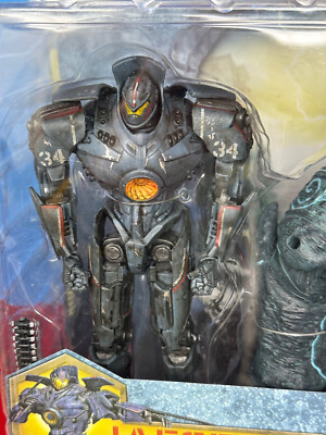 NECA Pacific Rim Gipsy Danger vs Kaiju Leatherback Action Figure