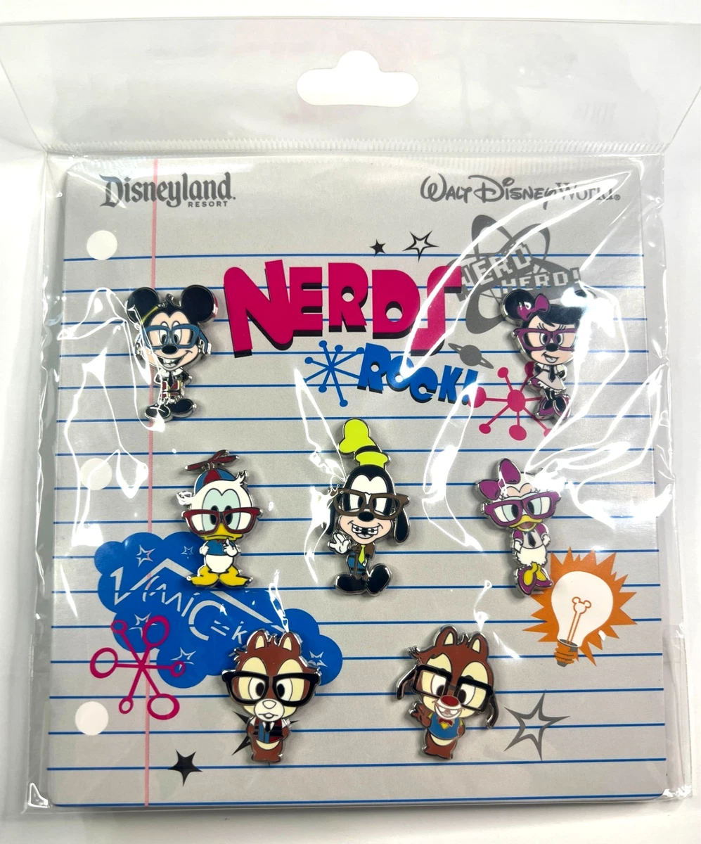 disney nerds pin set products for sale | eBay