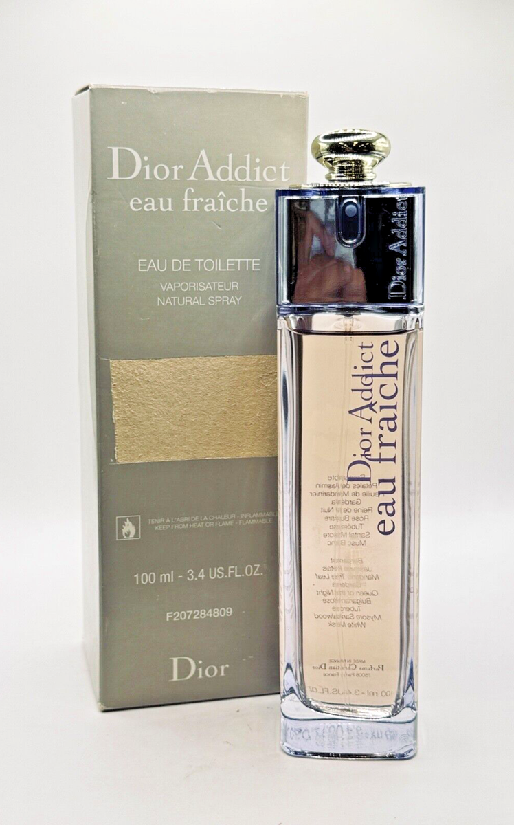 DIOR ADDICT EAU FRAICHE BY DIOR 100ML EDT VINTAGE SPRAY (NEW WITH