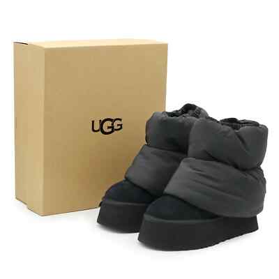 1158275-BBLC UGG Women's Classic Mini Dipper Puffer Black (Women's