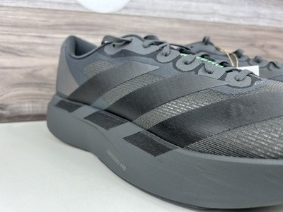 Adidas ADIZERO EVO SL Grey Five Black Lime (KJ1364) Authentic