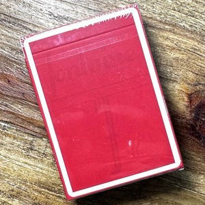 Red Fontaine Playing Cards | eBay
