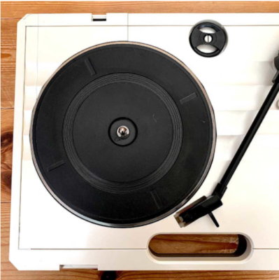 Vestax Handy Trax HANDYTRAX WHT White Portable Turntable USED