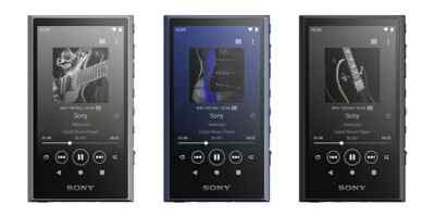 SONY Walkman NW-A306 NW-A307 A series memory type Black Blue Gray