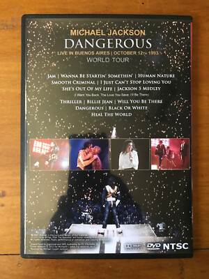 Michael Jackson - Dangerous in Buenos Aires 1993 DVD Live | eBay