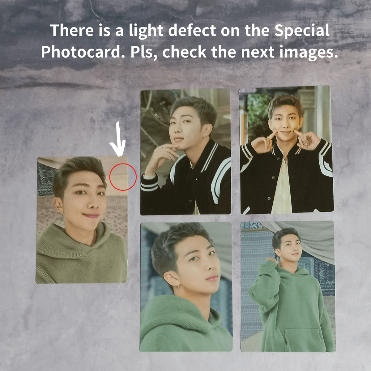 BTS Permission To Dance On Stage Seoul Mini Photo Card - Complete