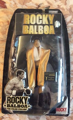 JAKKS PACIFIC ROCKY ULTIMATE COLLECTION ACTION FIGURE LOT (8) WITH
