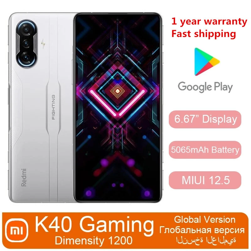 Xiaomi Redmi K40 Gaming Edition 5G 128GB 256GB Global version